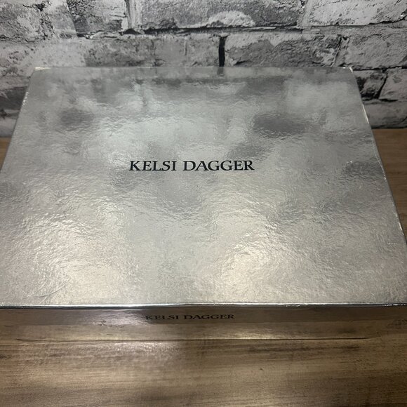 NWT Kelsi Dagger Warm Gray Heels Size 10 IN BOX - Picture 13 of 14